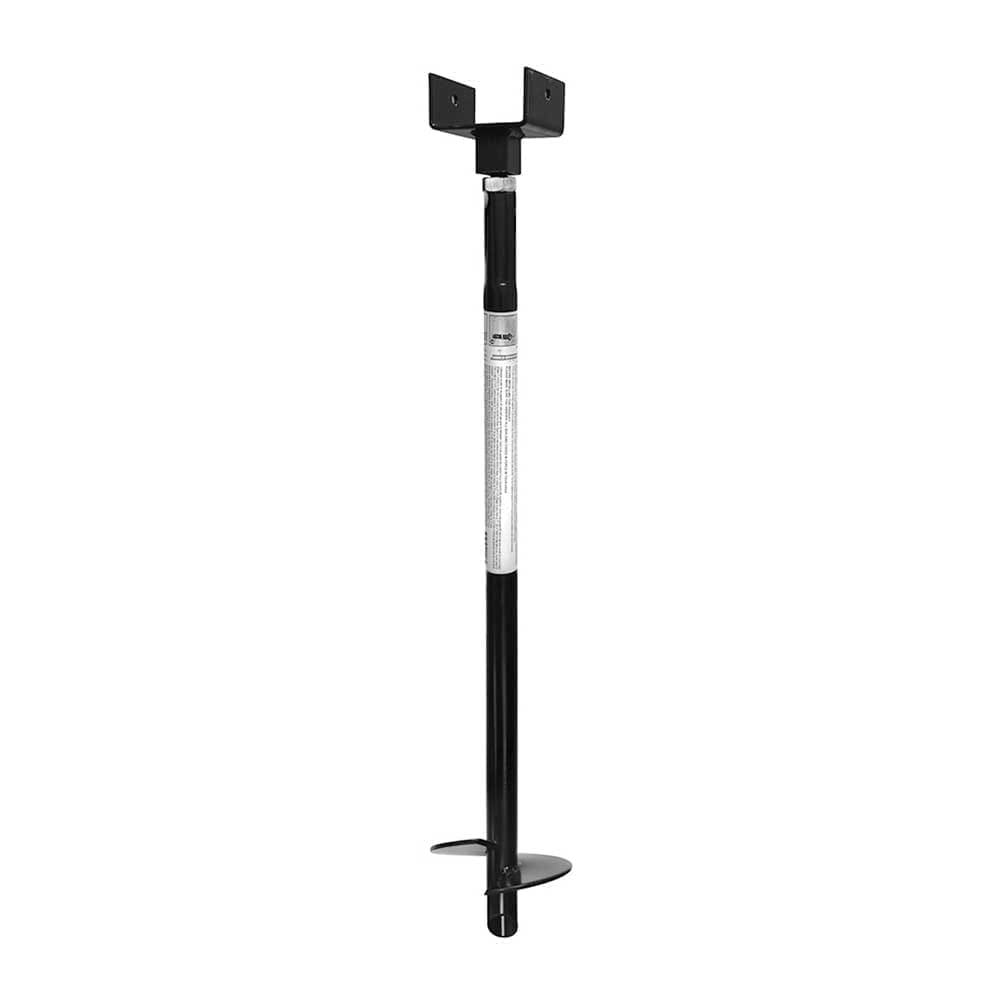 adjustable pylex, screwable deck post anchor 32 inches - pylex ajustable, vis d'ancrage pour patio 32 pouces